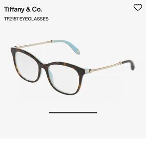 Tiffany & Co. Tortoise and Blue Glasses